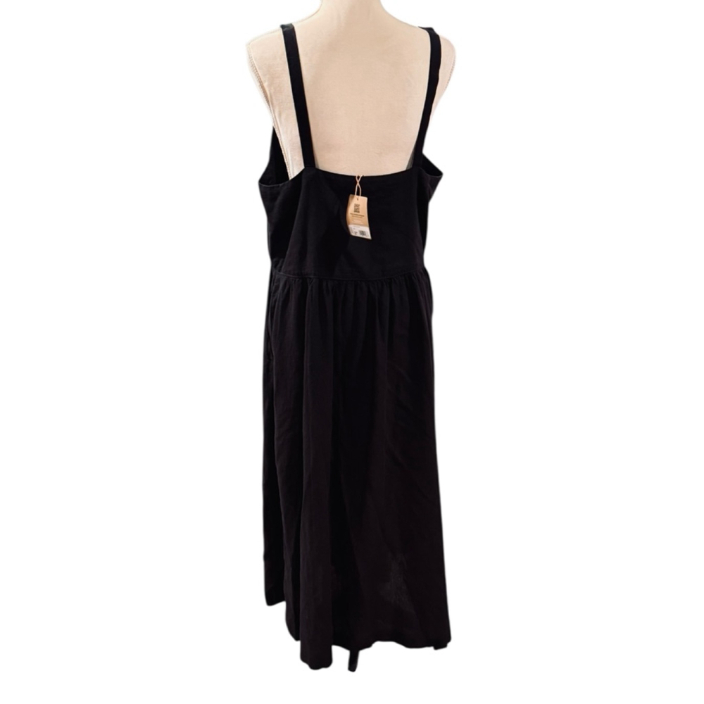 Women's Patagonia garden island Black Maxi Dress L - Picture 2 of 3